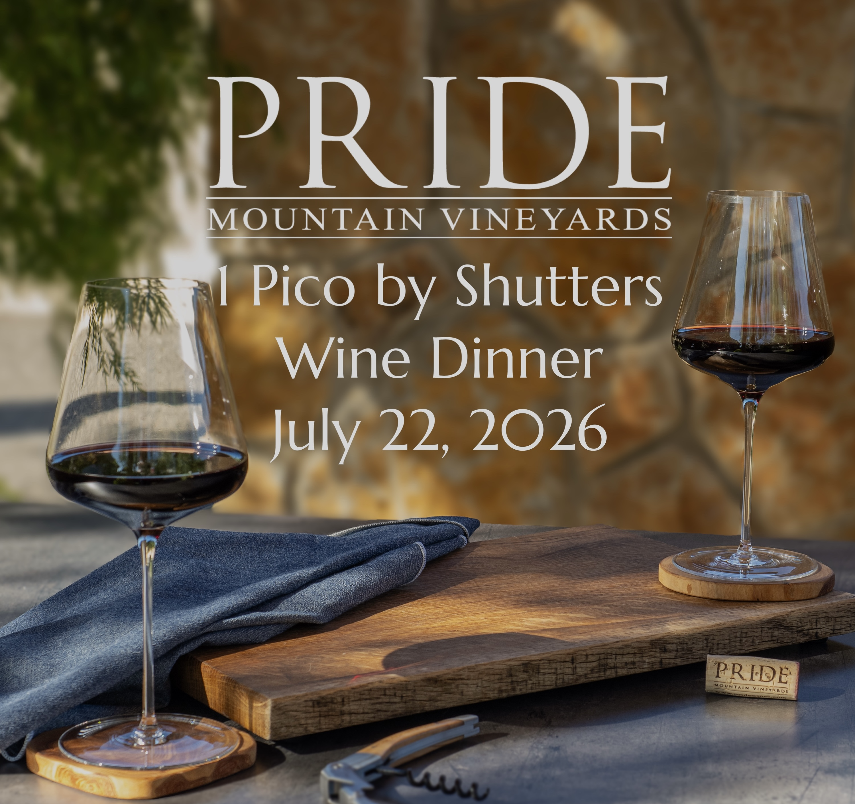 Pride Mountain Vineyards Wine Dinner at 1 Pico | Santa Monica, CA